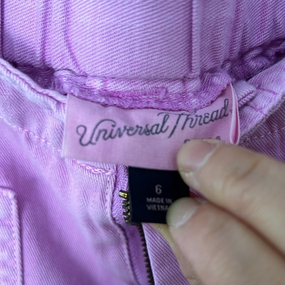 Universal thread Loose‎ Fit Straight Leg Barrel Pants. Size 6 - Picture 6 of 9